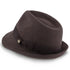 Walrus Hats Trilby Triumph - Walrus Hats Grey Wool Felt Trilby Hat - H7004